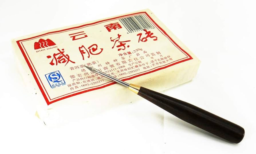 Amazon.co.jp: 普洱茶刀 茶針 沱茶 餅茶 磚茶 餅茶 班禅緊茶